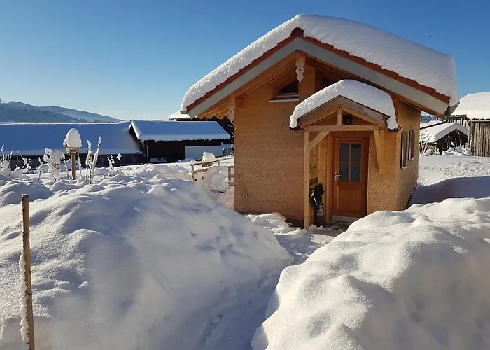 4-sterne Tiny House & Erholsame Ruhe Und Ganz Viel Im Oberallgaeu * فيرتاخ